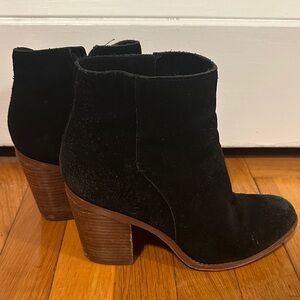 Sole Society Black Ankle Boots